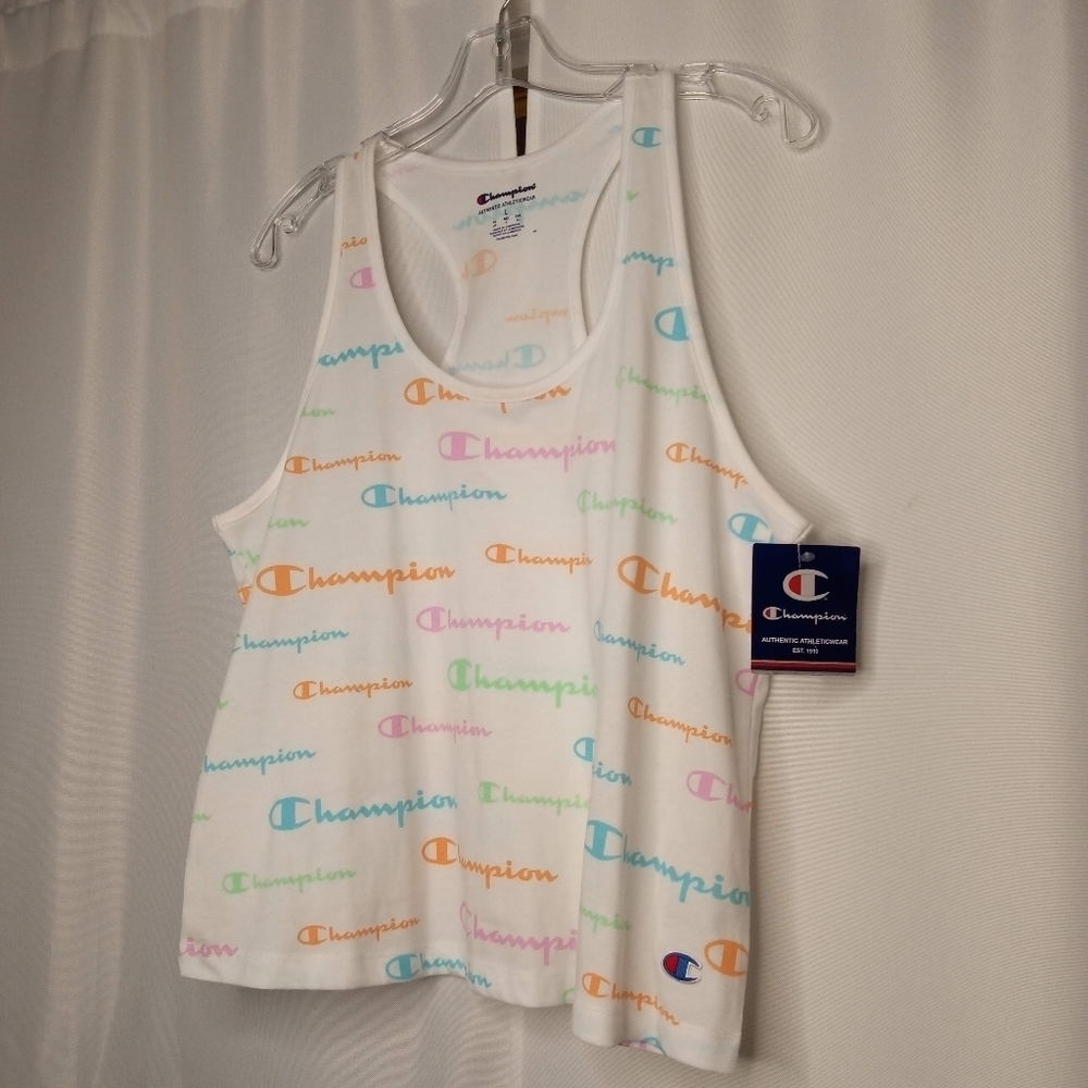 CHAMPION Script Racerback Tank - Picture 5 of 7